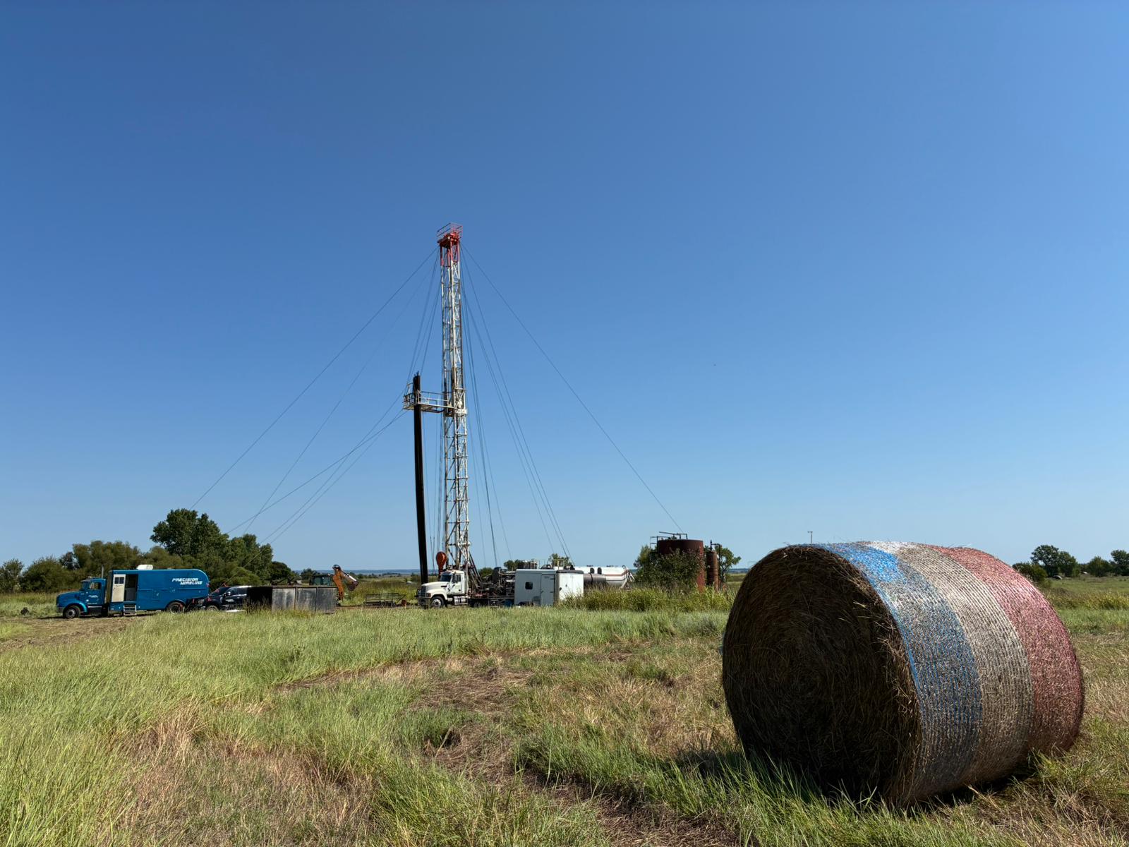 Field plugging operations at pilot site